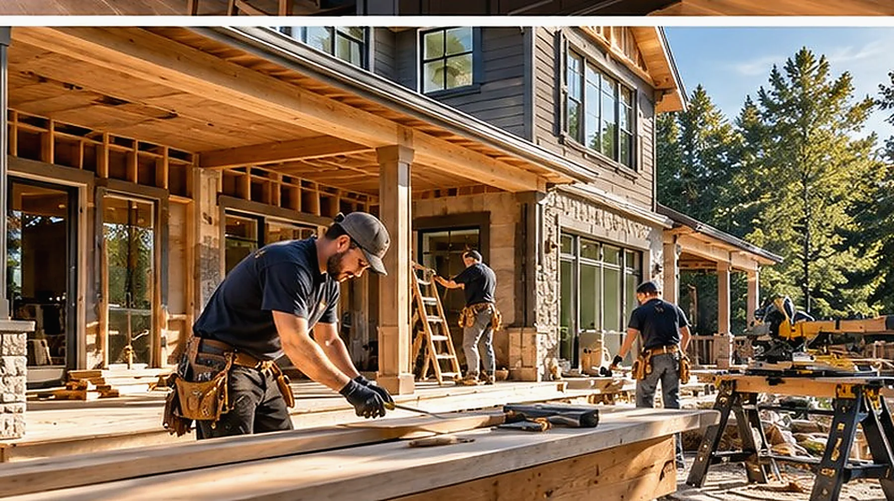 Whole-home interior remodeling and finish carpentry